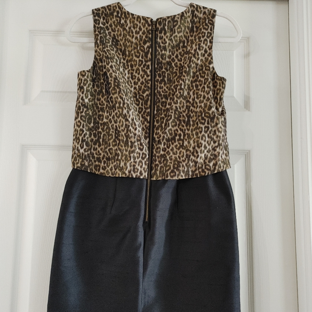 Talbots Leopard Print Sheath - Picture 2 of 5
